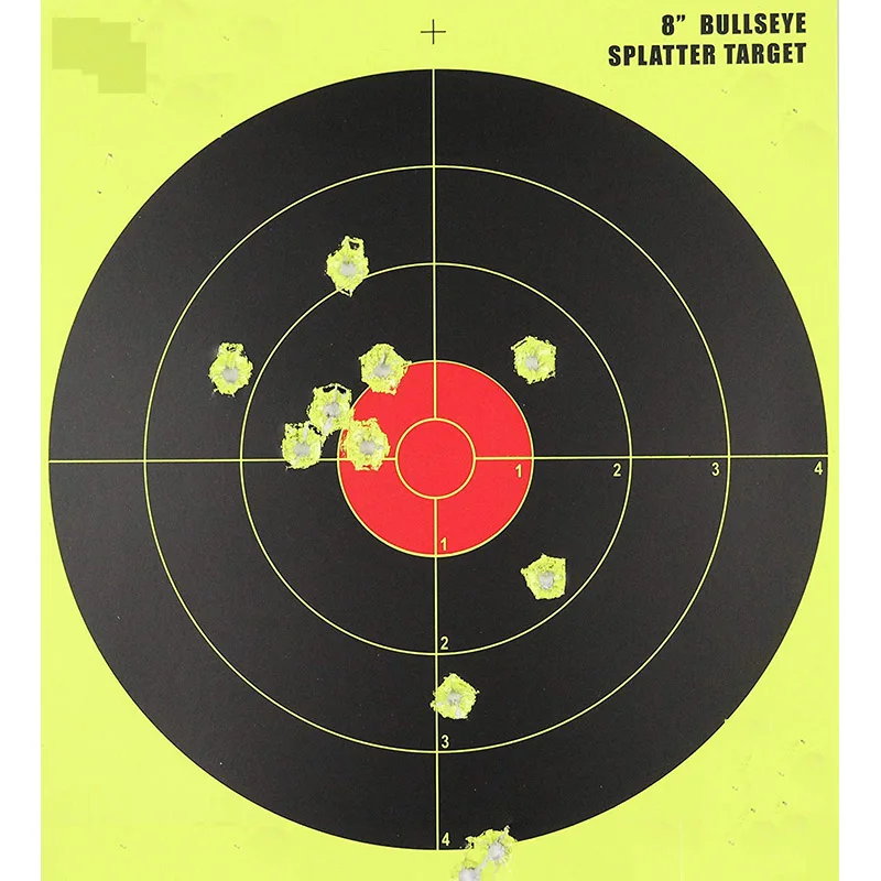 Shooting Targets Reactive Splatter 17"x25" 50 Pack Gun Shots Paper Target