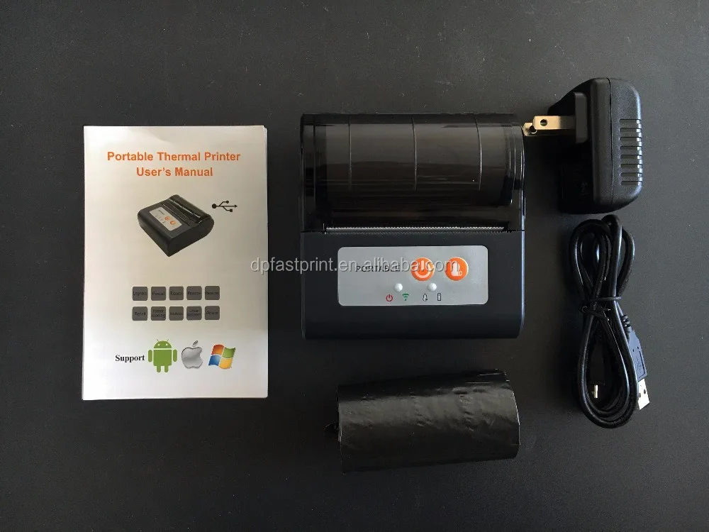 Alibaba.com: 80mm Mini Portable Bluetooth Mobile Photo Printer ...