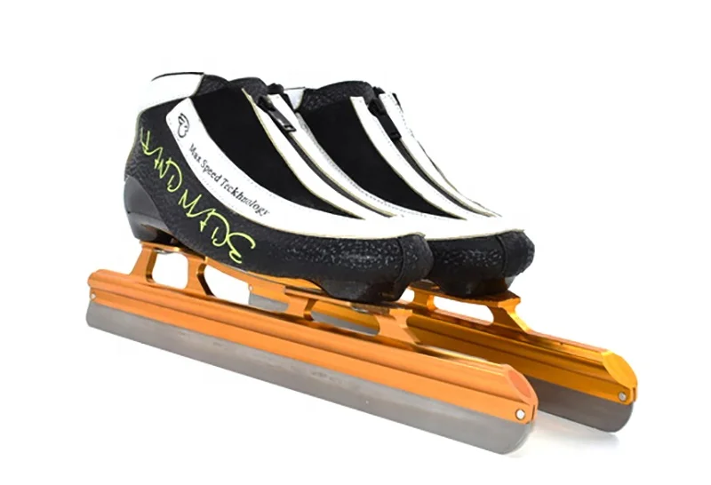 Коньки ice track. Коньки для скоростного катания. Коньки с длинным лезвием. Скоростные коньки для льда. Гоночные коньки.