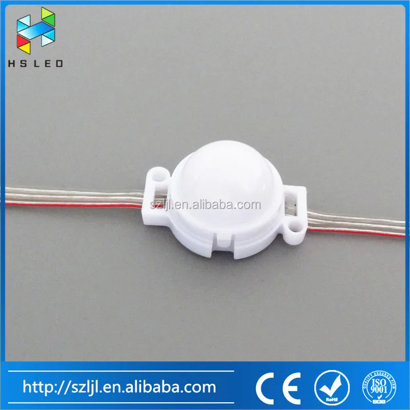 DMX WS2811 3 Points Rgb Pixel Led 30mm Led Pixel Point Light for Amusement Rides