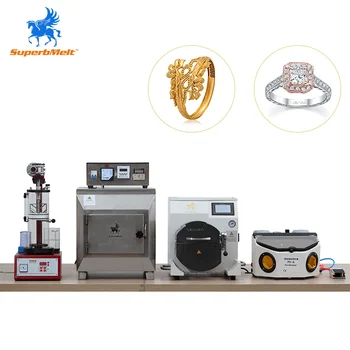 Hot Sale Jewelry Casting Equipment Mini Automatic Vacuum Casting Machine Gold Platinum Silver Vacuum Casting with Patent
