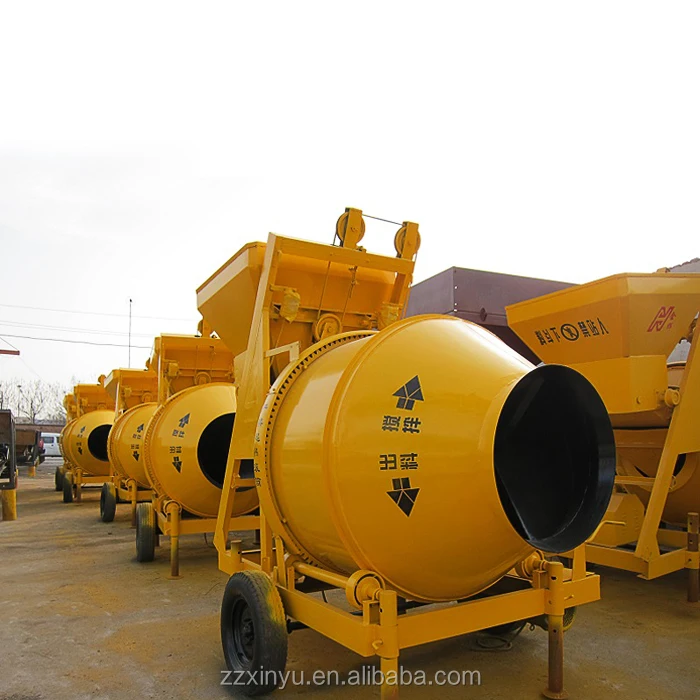 JZC Series 500 Liter Advanced Self Loading Italian Concrete Mixer