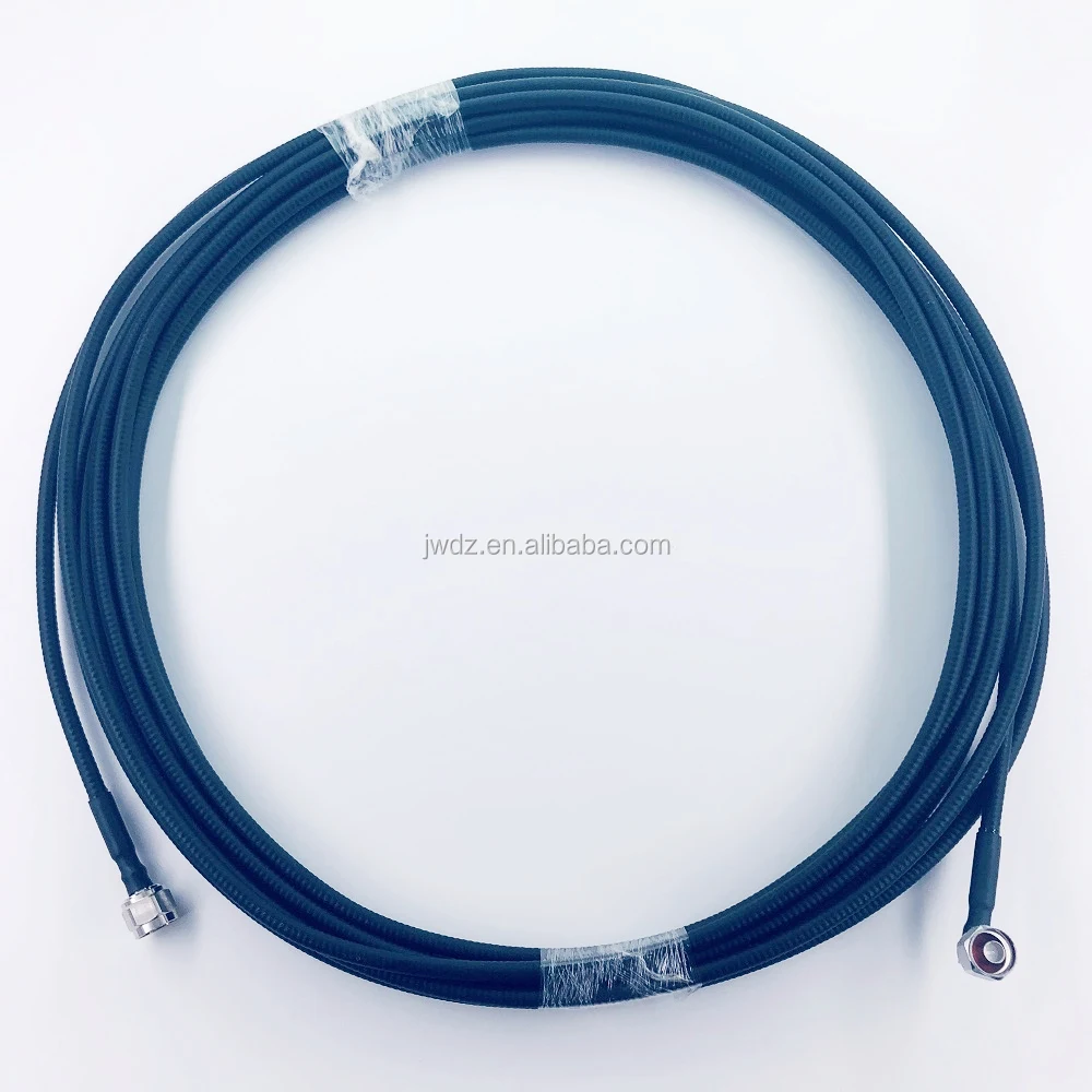 N Male To N Male for 1/4 superflex cable assembly,N Male for 1/4 superflexible jumper cable