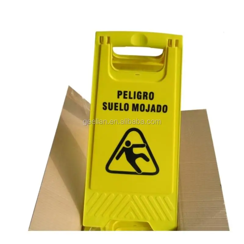 Professional Wet Floor Warning Caution Hazard Safety Sign Cleaning Slippery New 