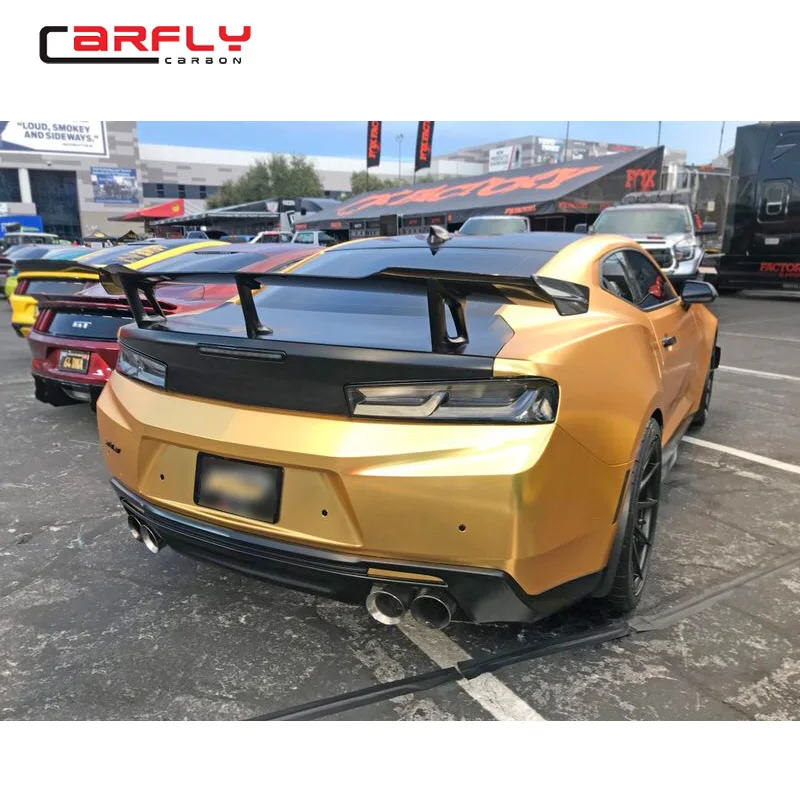 High Quality Carbon Fiber Rear Spoiler for Camaro 2016 2017 1LE Style ...