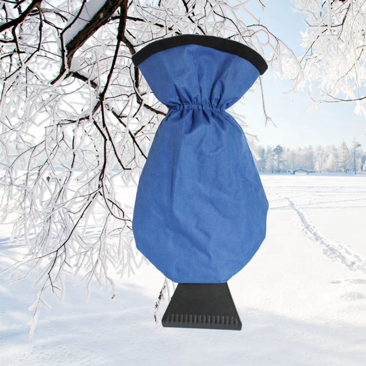 Promotional Car Plastic Snow Ice Scraper With Glove Snow Shovel