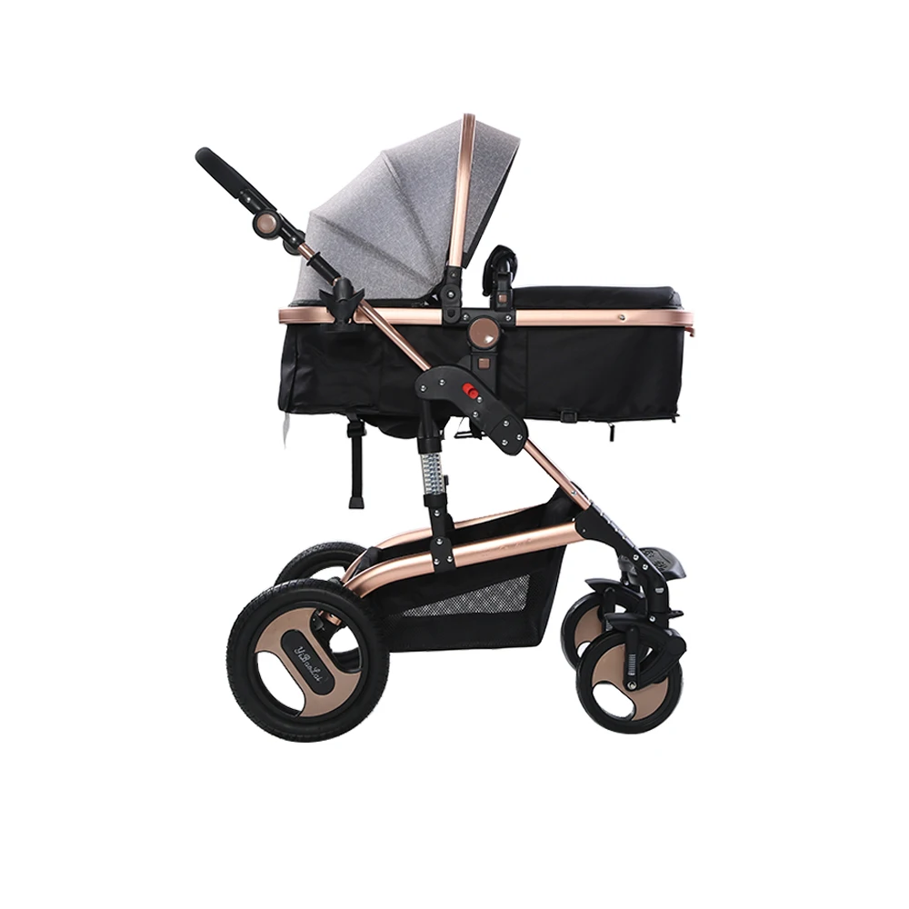 Factory Price 3 in 1 Kinderwagen Baby Stroller 243 G Convertible Baby Bike and Stroller