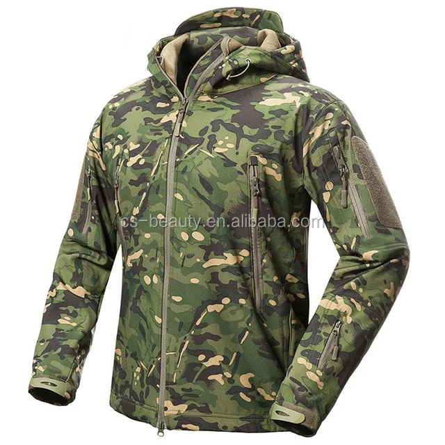 camouflage outerwear