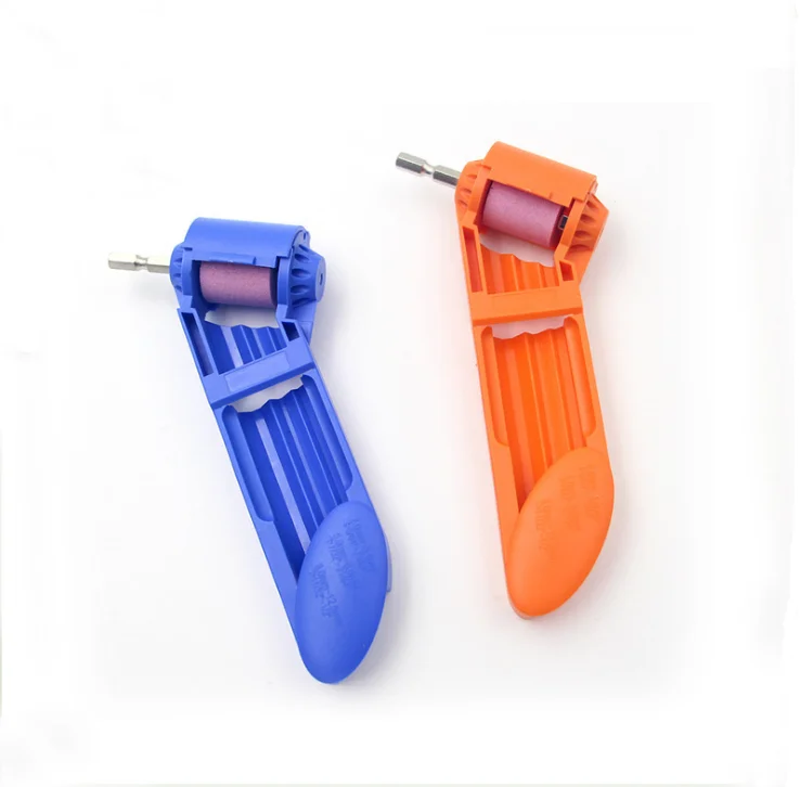 Удобная портативная точилка для сверл, корундовый шлифовальный круг для электроинструментов, шлифовальное сверло