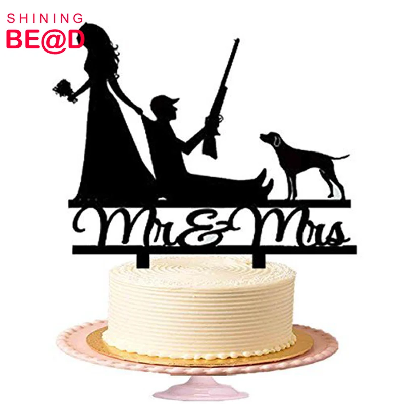 Personalized Mr and Mrs Wedding Cake Topper Swing Oak Tree Bride Groom Couple 