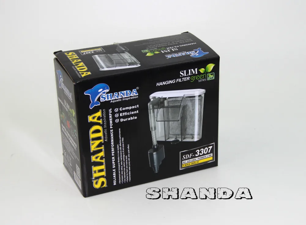 SHANDA Aquarium Hanging Filter Liquid Filter Waterfalls