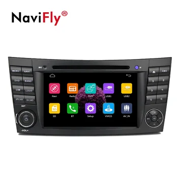 NaviFly 7" Windows ce Car dvd player multimedia radio audio for Mercedes/Benz E Class W211 CLK W209 W219 W463 E200 E220 E240