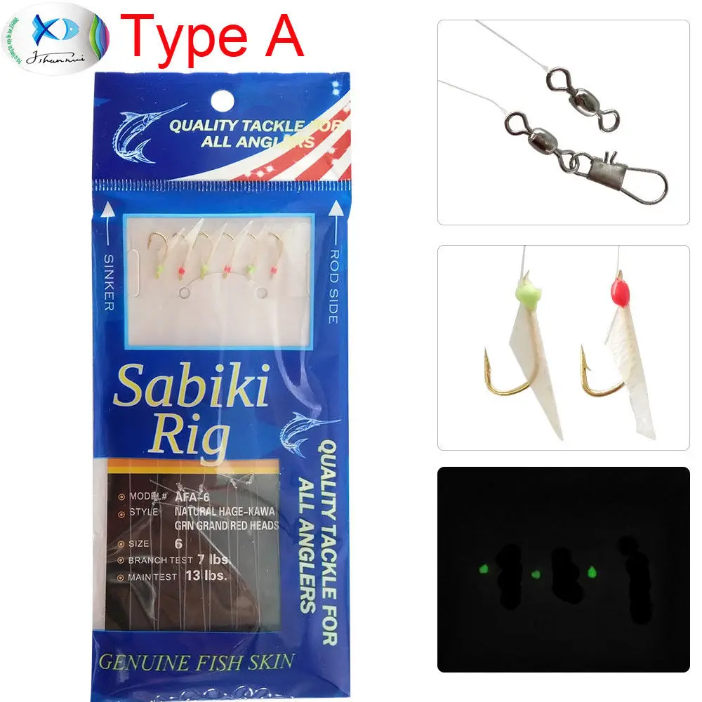 Sabiki Rigs Freshwater - Sabiki Rig - DTWNIR