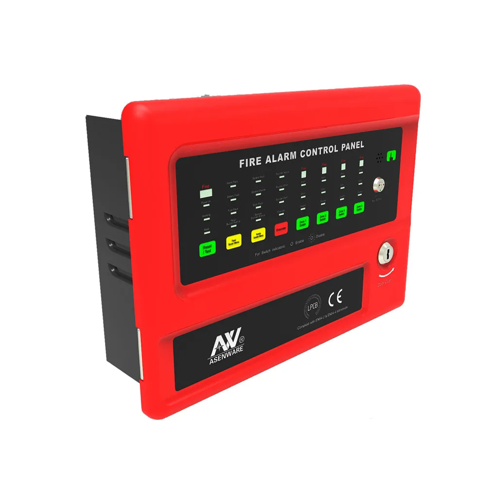 
 Панель управления пожарной сигнализации, разработанная на основе стандарта EN54 part 2 & 4  