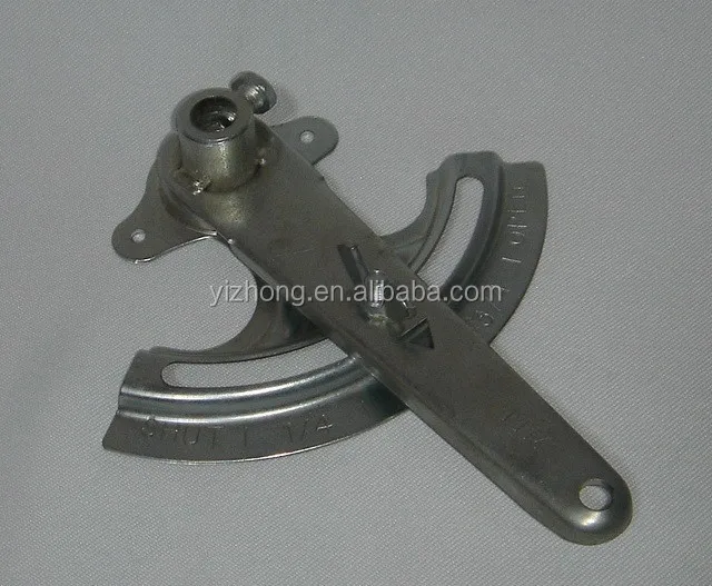 HVAC Damper quadrant handle for volume control damper