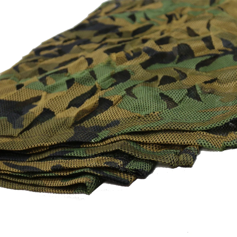 Hot Sale Multi-Spectral Malaysia Green Polyester Camouflage Net Breathable Feature for Hunting