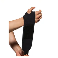 Adjustable Wrist Wraps Support Brace Wrist Wraps with Wider Thumb Loops