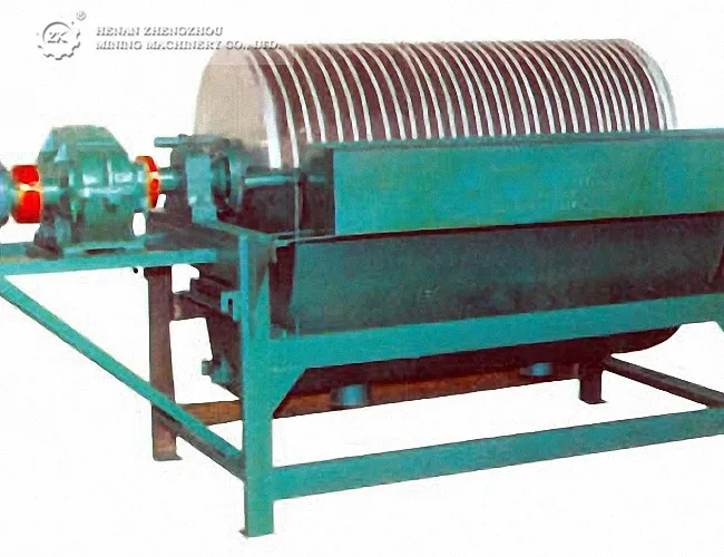Ctb Series Separation Low Price Mineral Dry Magnetic Drum Separator