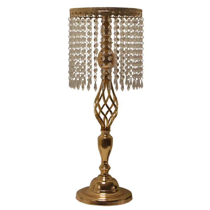 WEDDING AISLE DECORATIONS CRYSTAL PILLARS