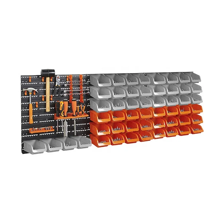 Настенный большой вместительный ящик для хранения пластиковые настенные Висячие ящики для хранения для организации инструментов