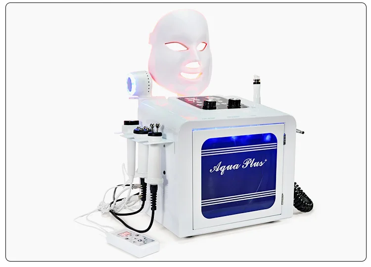 7 in 1 Hydra Oxygen Jet Dermabrasion Hydro Aqua Peeling Beauty Face Equipment Salon Facial Skincare Machine