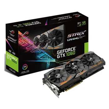 ASUS グラボ STRIX_GTX1060_DC206G GDDR5-6GB ASUS ROG STRIX GTX1060 6G GAMING - High Performance Video Card