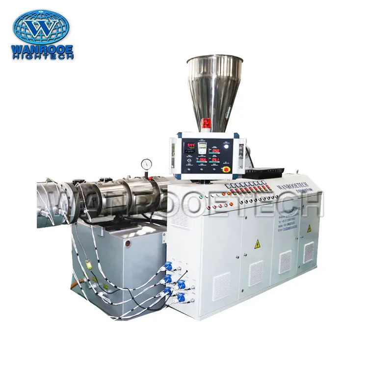 Twin Screw Extrusion PVC Extruder of PVC Pipe Recycling Line