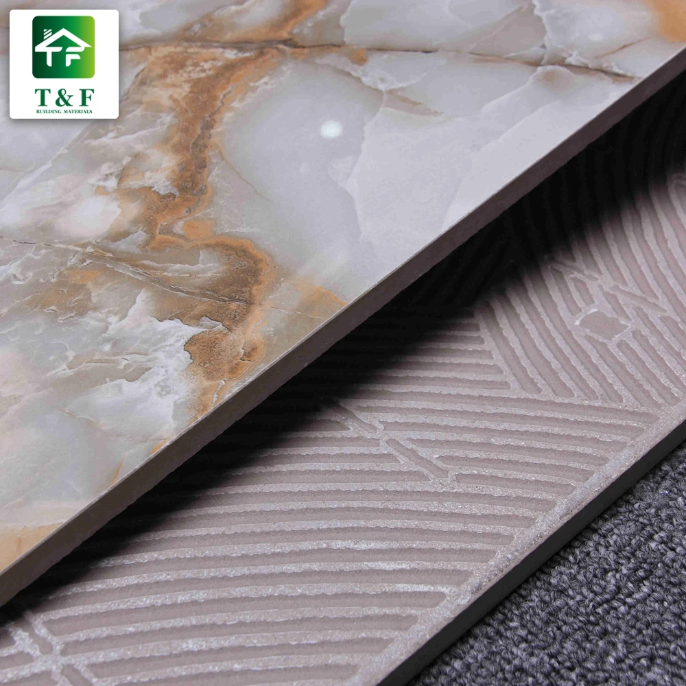 Tile Ceramic in China Gloss Full Polished Glazed Tiles Porcelain Palazzo Fancy Floor Tile