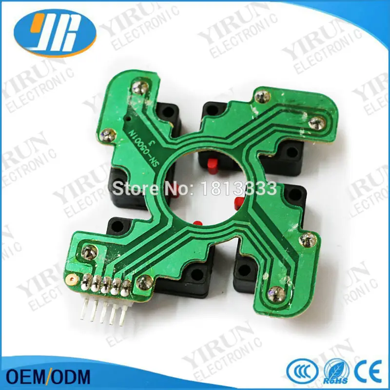 Arcade Joystick PCB with Microswitch