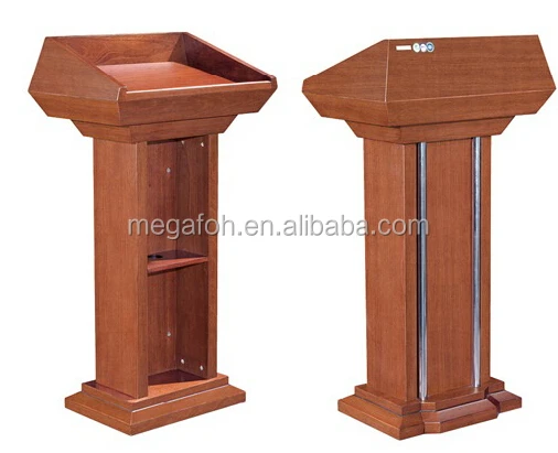 Factory Price Commercial Furniture Lecture Speech Table Wood Podium Foh Bt1 Buy Wood Podium Speech Table Commercial Furniture Product On Alibaba Com