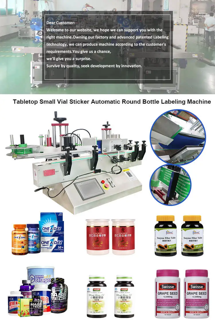 Ubl Factory Fashion Bottle Automatic Labeling Machine Price With Date