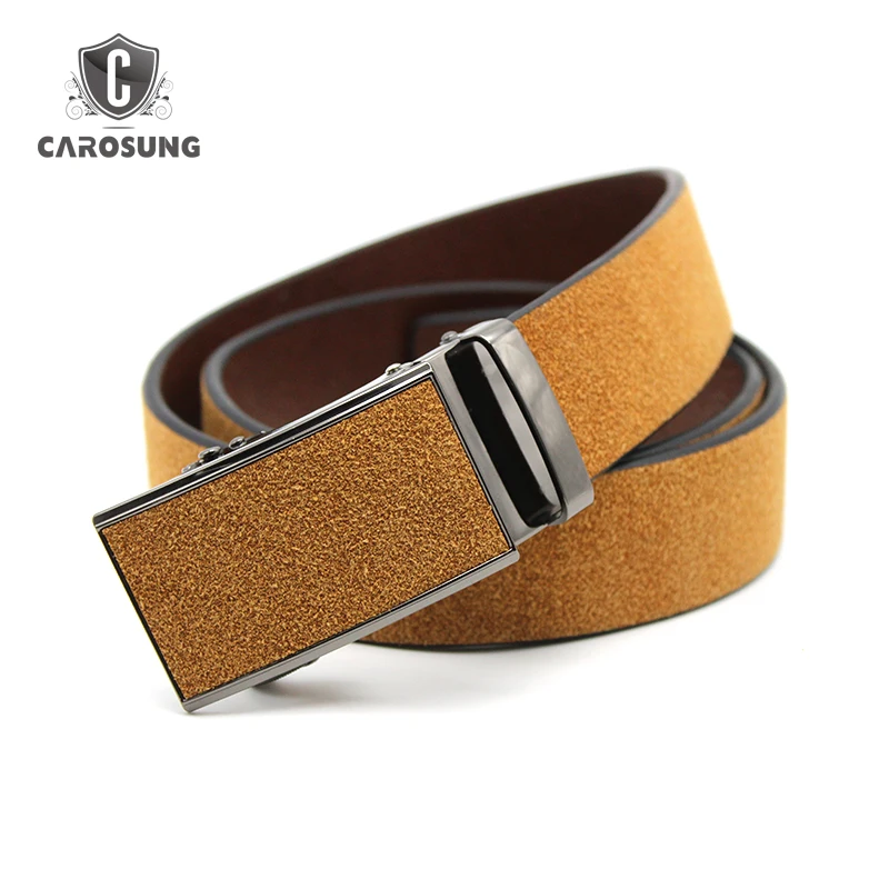 genuine suede belts