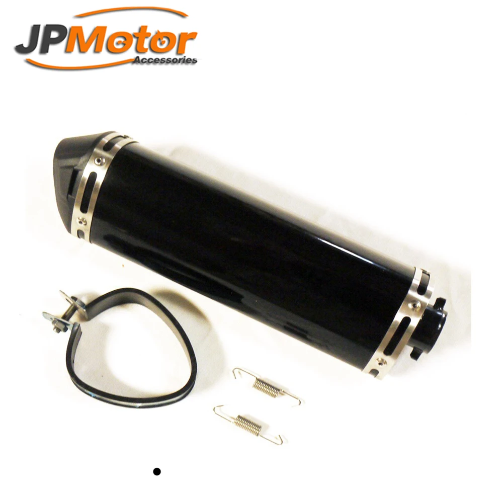 JPM 38 мм мотоцикл выхлопной Алюминиевый мотоциклов молчание глушитель