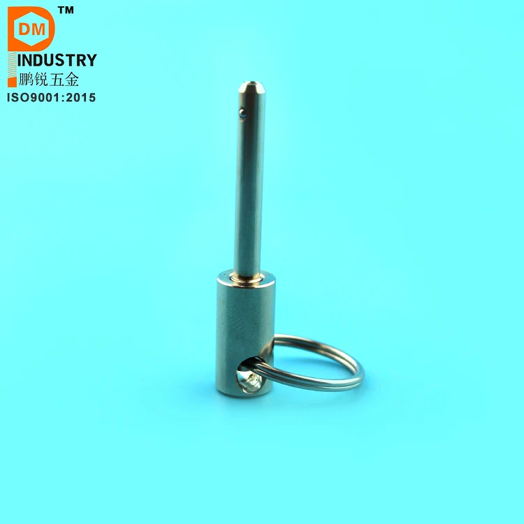 Perno Bloccaggio A Sfera In Acciaio Inox - Sgancio Rapido Con Manico A Bottone - Foto 4