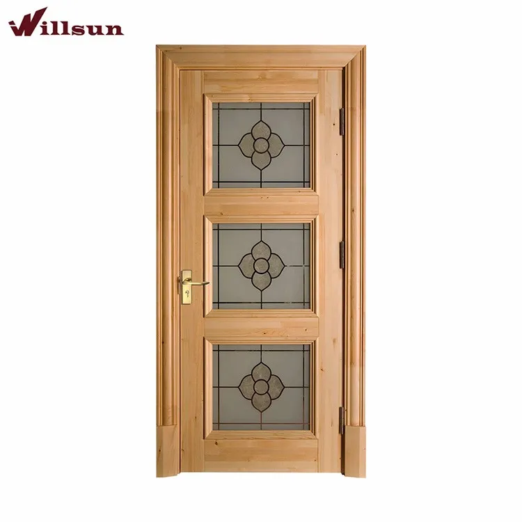 Latest Design Russian Three Glass Penals Unfinished Wooden Interior Room Sash Door Buy Latest Design Wooden Interior Room Door Sash Door Russian Doors Product On Alibaba Com