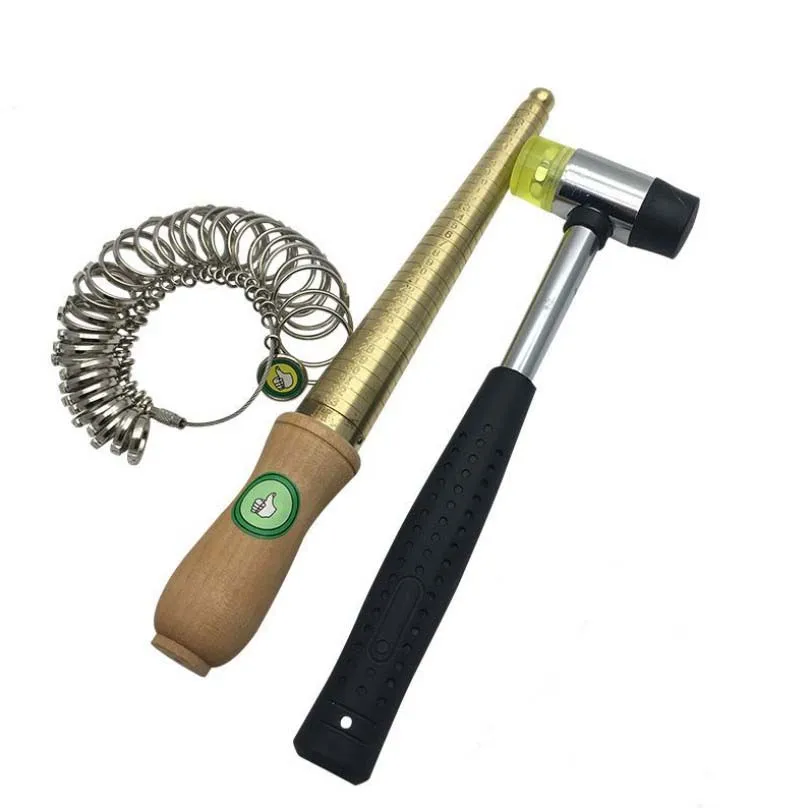 high quality brass ring sizer stick