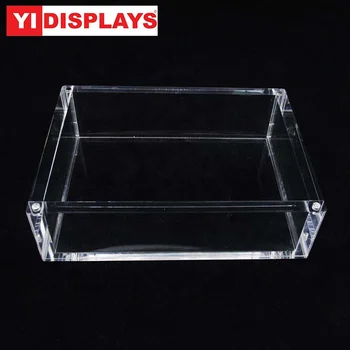 Transparent acrylic cube box customized jewelry gift box storage box
