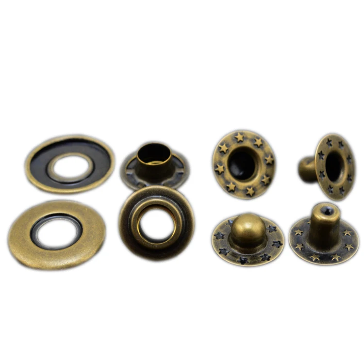 Изготовление на заказ высокого качества рубашка заклепки одежды металлическая кнопка швейная фурнитура металлические пуговицы