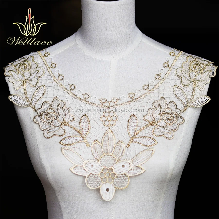 neckline applique