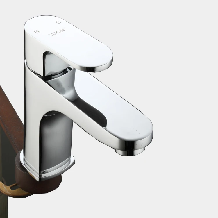 Modern Round Brass Basin Faucet - Black  factory