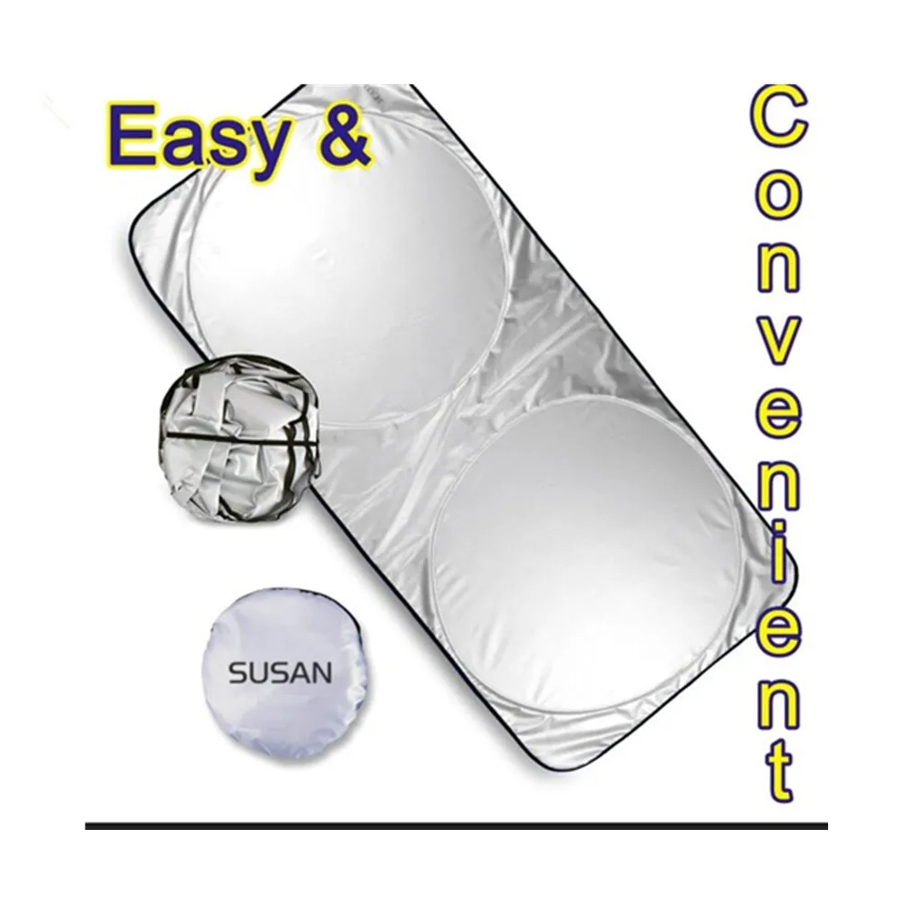 Складной и напечатанный солнцезащитный козырек на переднее окно автомобиля