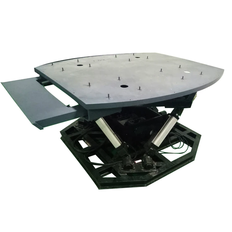 Popular 6 DOF Motion Platform for Car Simulator/AC Linear Actuator