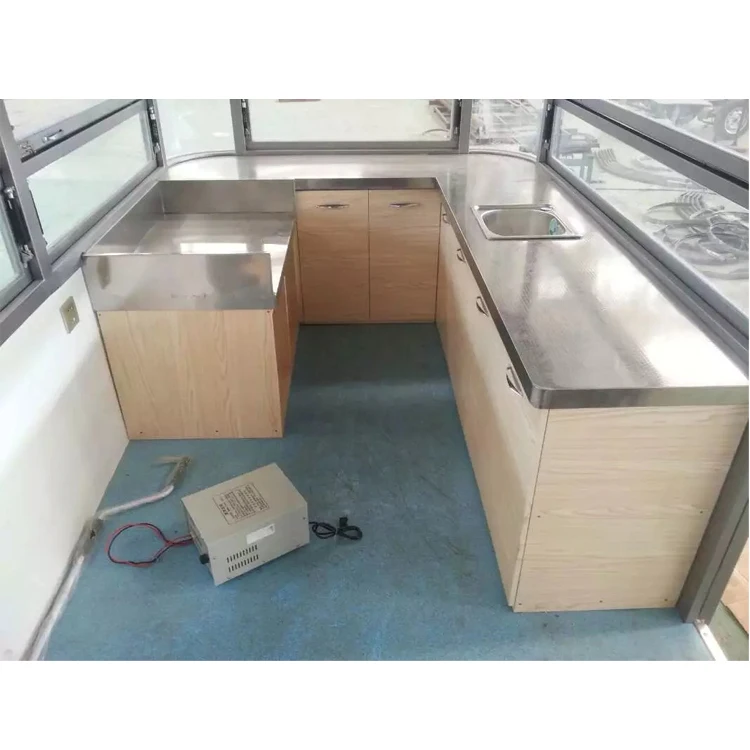 Breakfirst Mobile Kitchen Food Bus Fast Food Mini Bus for Sale