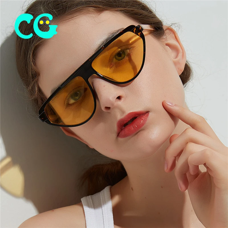 Big box cat eye sunglasses 2019 new sunglasses fashion sunglasses 