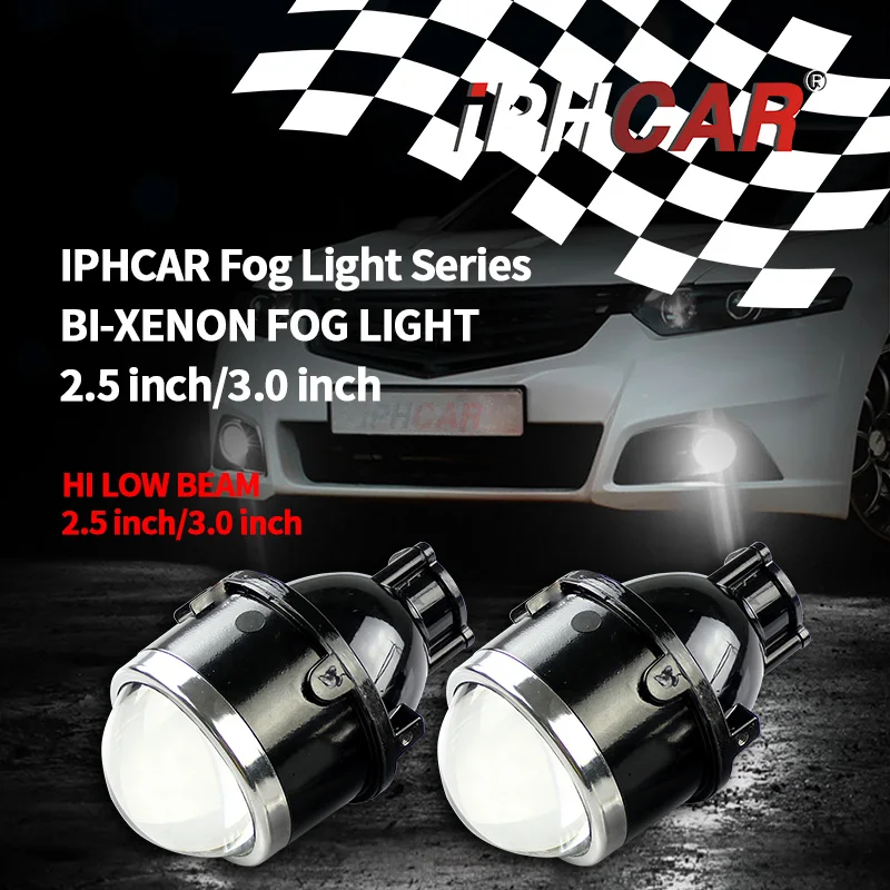 hi low beam bi xenon fog light