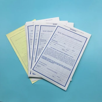 Fattura Pronta Per La Stampa Immagini Vettoriali Stock