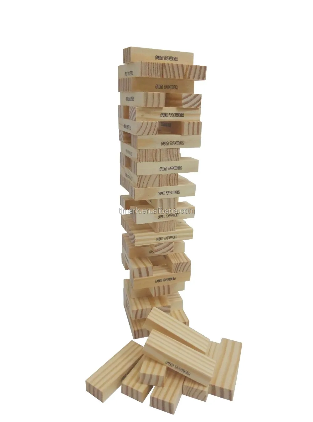 Tumble Tower Game - Premium Wooden Intelligent Toy for Kids