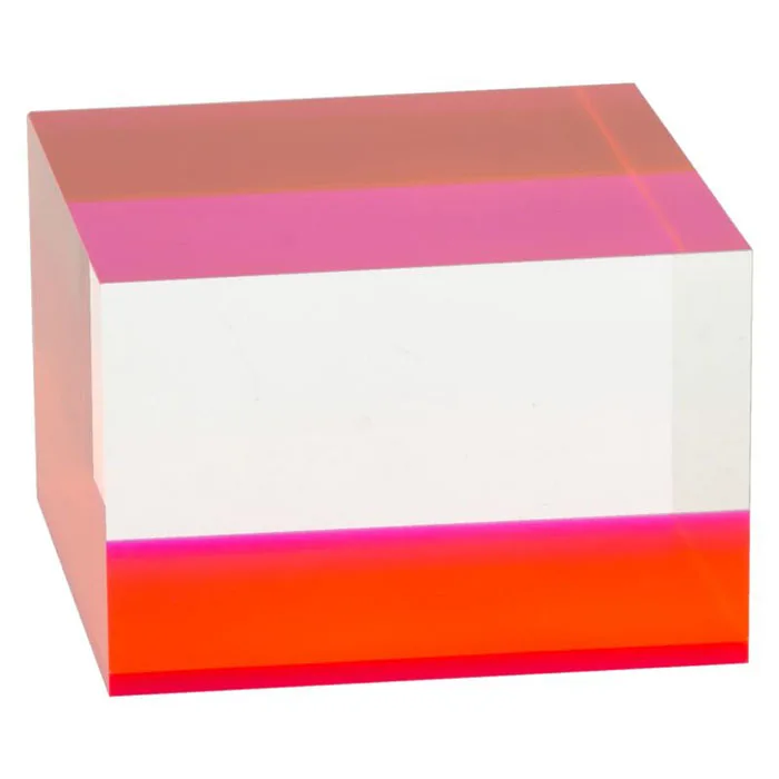 Solid Neon Pink Acrylic includes laser cutting, material & shipping – Outfab