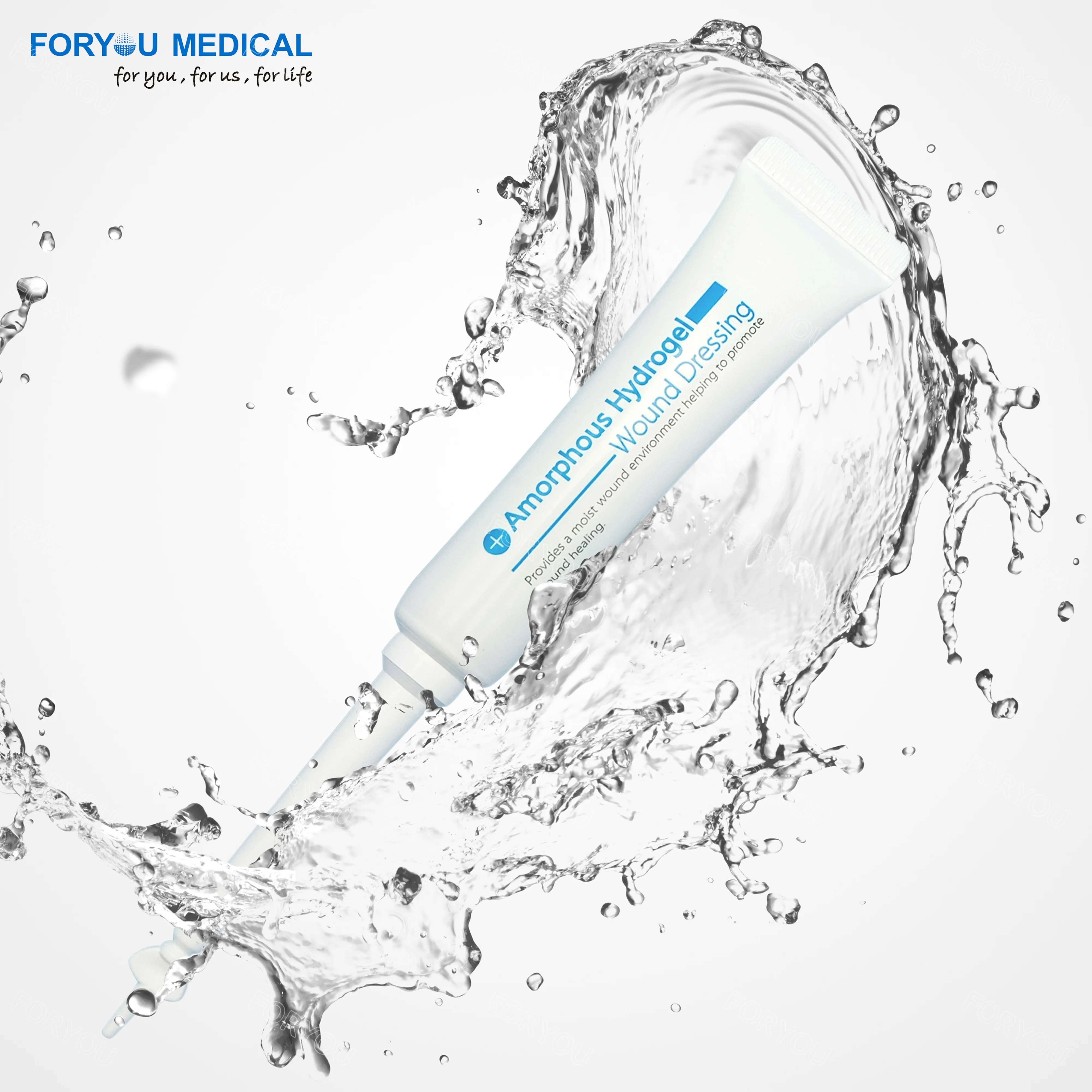 LUOFUCON Medical Hydrogel Dressing Amorphous Hydrogel Gel for Wound Care Debridement Wound