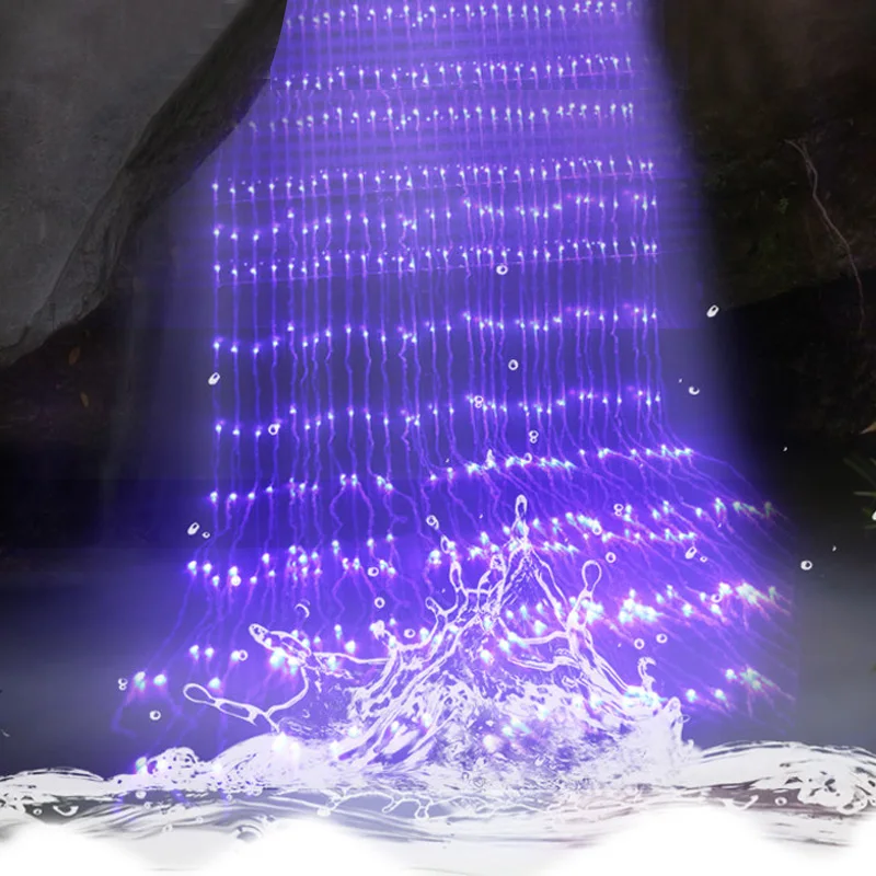 Waterfall Curtain Lights Stunning LED Decor Solutions